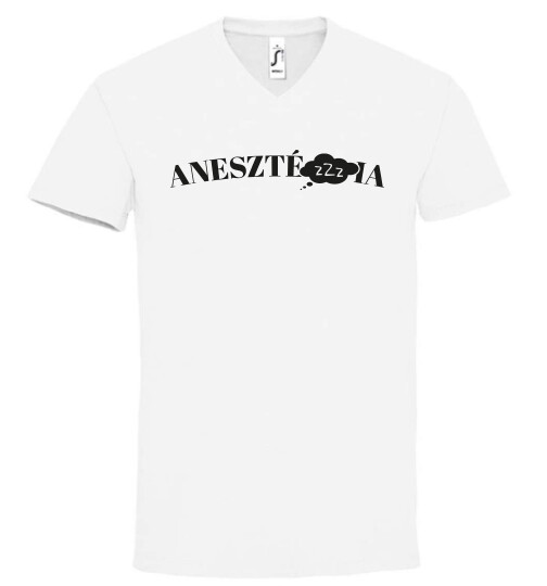 Unisex V nyakú póló