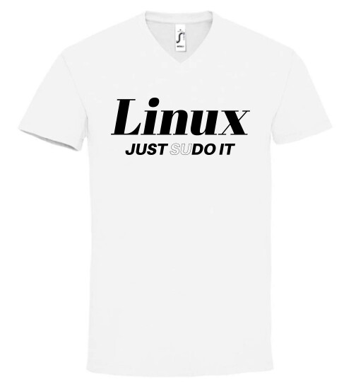 Unisex V nyakú póló