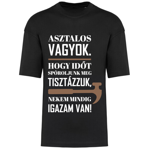 Prémium oversized unisex póló