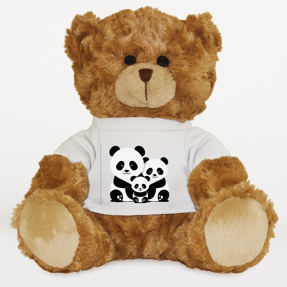 Plüssmaci egyedi pólóval