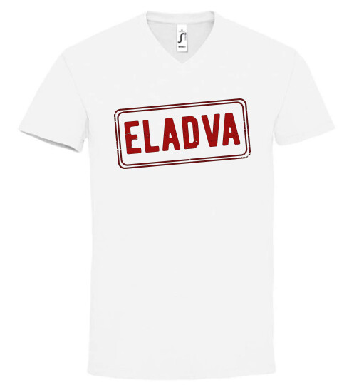 Unisex V nyakú póló