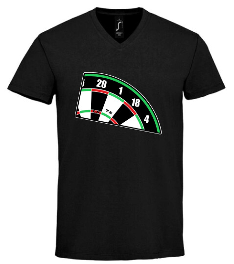 Unisex V nyakú póló