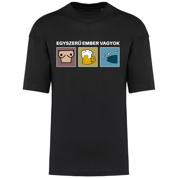 Prémium oversized unisex póló