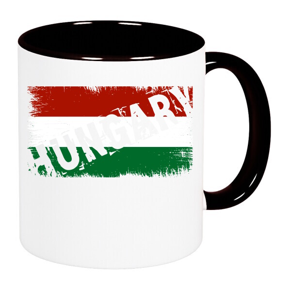 Színes fülű és belsejű bögre