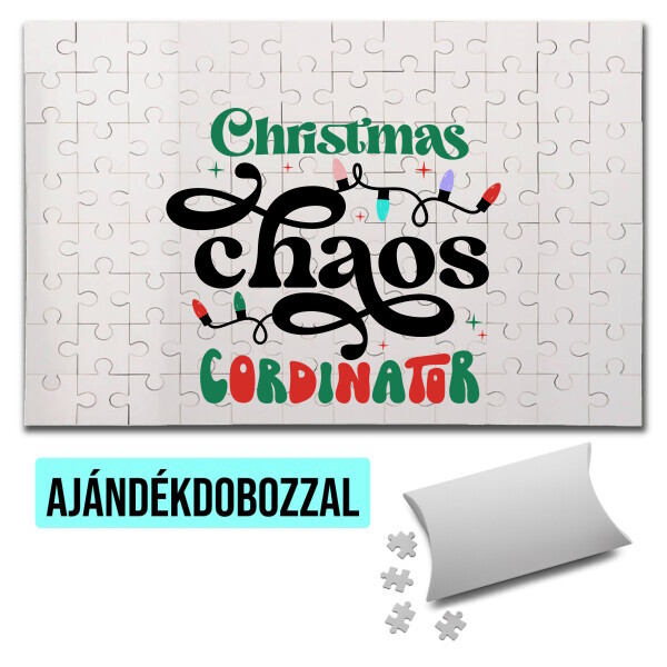 Puzzle - kirakó ajándékdobozzal
