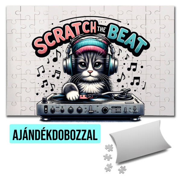 Puzzle - kirakó ajándékdobozzal