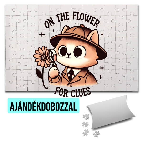 Puzzle - kirakó ajándékdobozzal