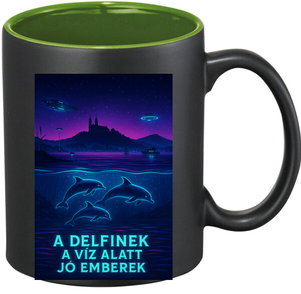 Hőre változó bögre - színes belső