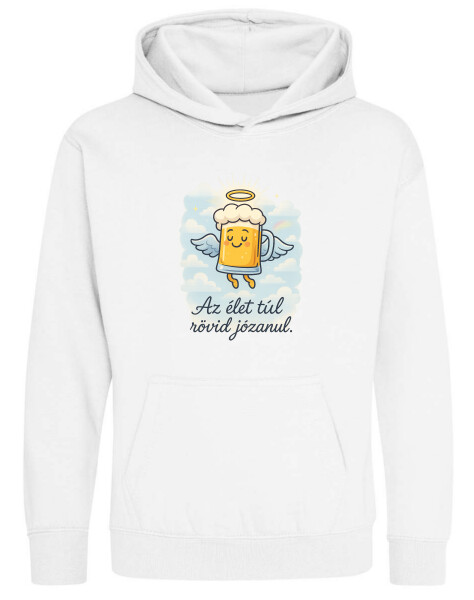 Kapucnis belebújós gyerek pulóver