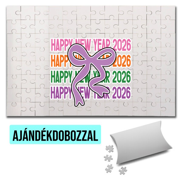 Puzzle - kirakó ajándékdobozzal