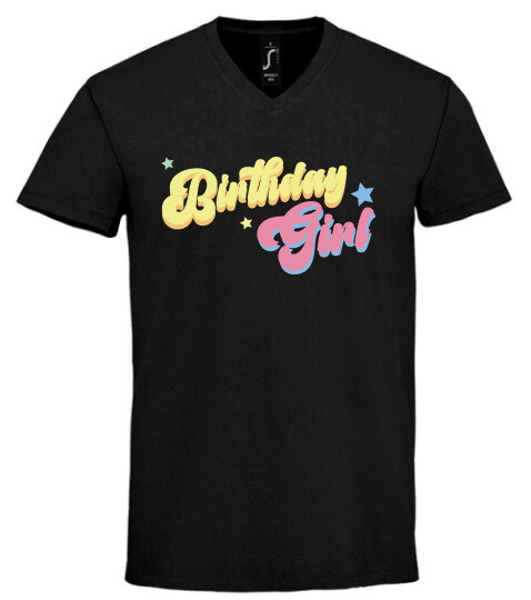 Unisex V nyakú póló