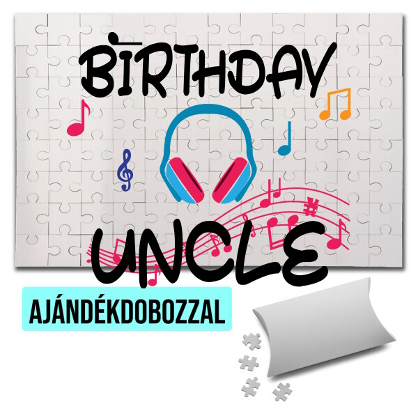 Puzzle - kirakó ajándékdobozzal