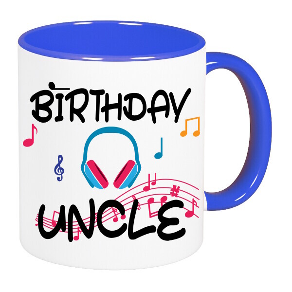 Színes fülű és belsejű bögre