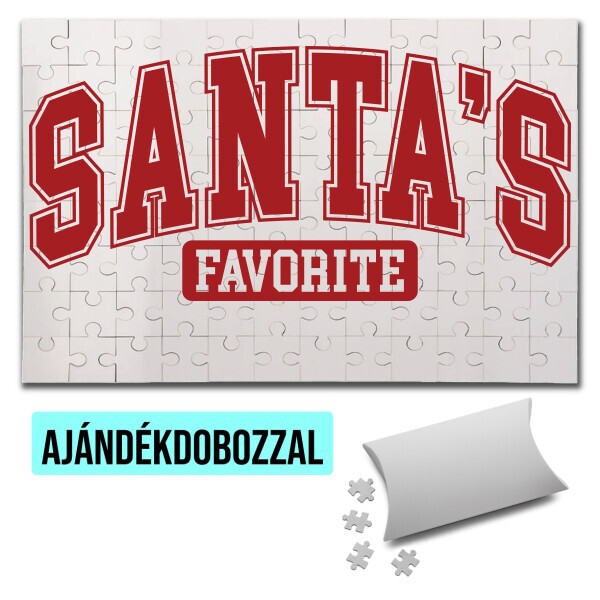 Puzzle - kirakó ajándékdobozzal