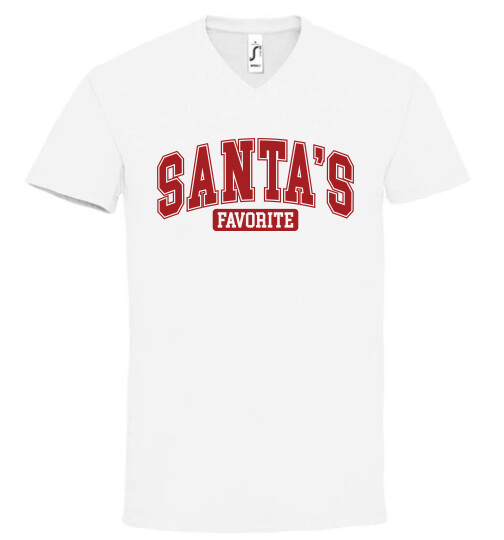 Unisex V nyakú póló