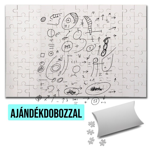 Puzzle - kirakó ajándékdobozzal