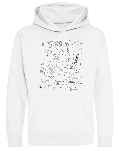 Kapucnis belebújós gyerek pulóver