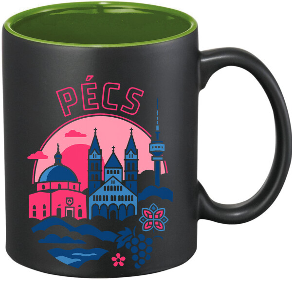 Hőre változó bögre - színes belső