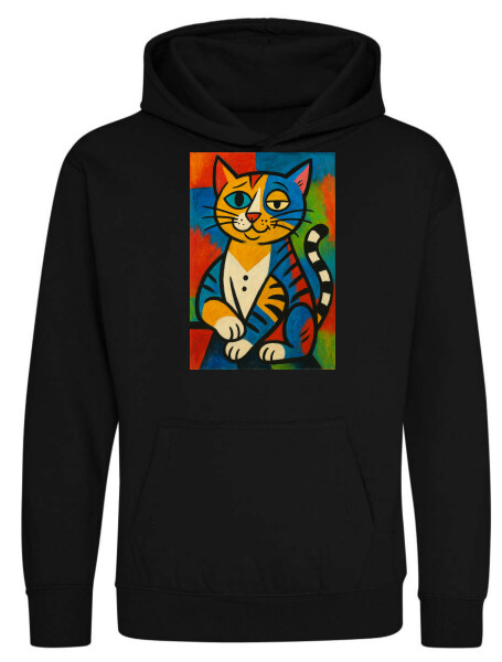 Kapucnis belebújós gyerek pulóver