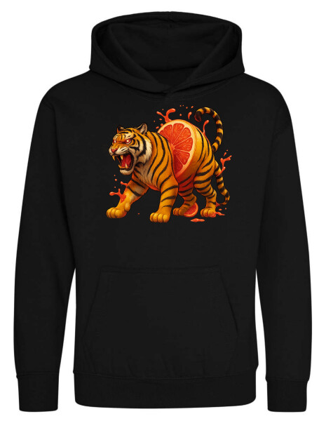 Kapucnis belebújós gyerek pulóver