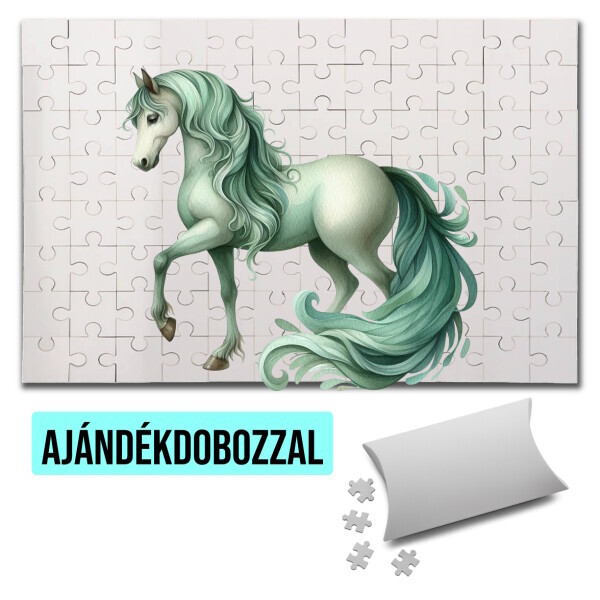 Puzzle - kirakó ajándékdobozzal