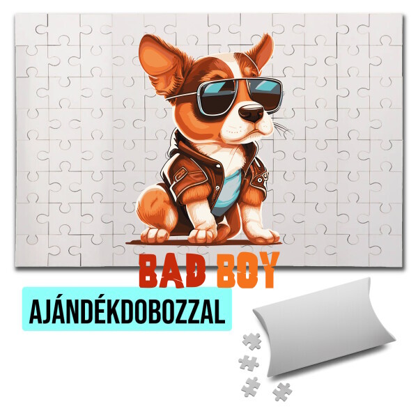 Puzzle - kirakó ajándékdobozzal