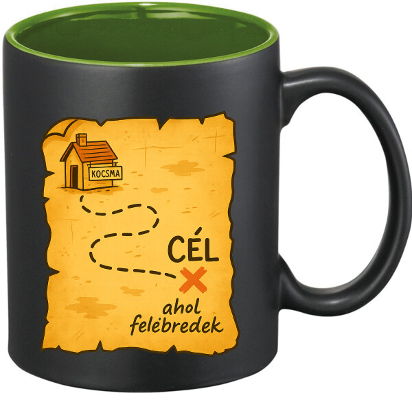 Hőre változó bögre - színes belső