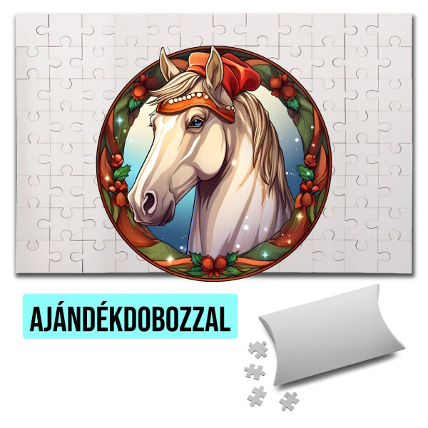 Puzzle - kirakó ajándékdobozzal