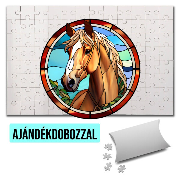 Puzzle - kirakó ajándékdobozzal