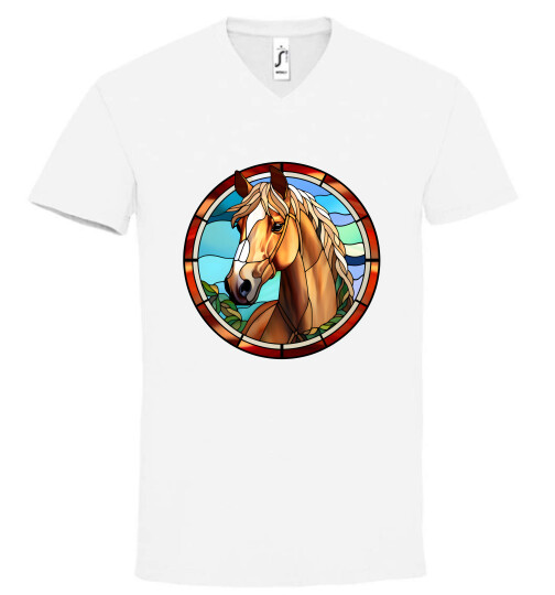 Unisex V nyakú póló