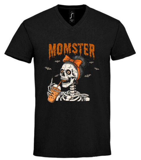 Unisex V nyakú póló