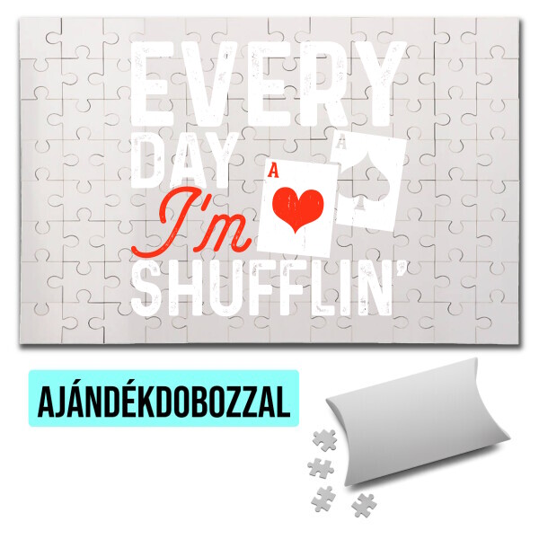 Puzzle - kirakó ajándékdobozzal