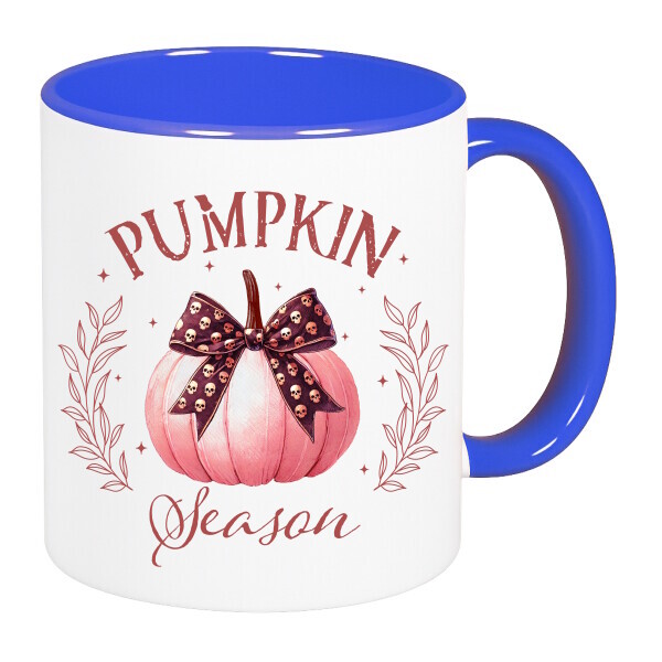 Színes fülű és belsejű bögre