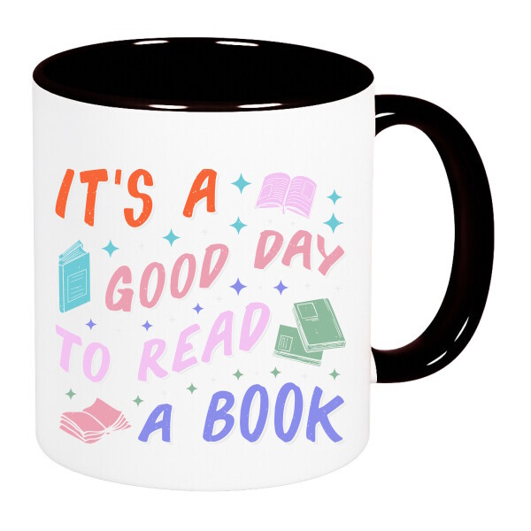 Színes fülű és belsejű bögre