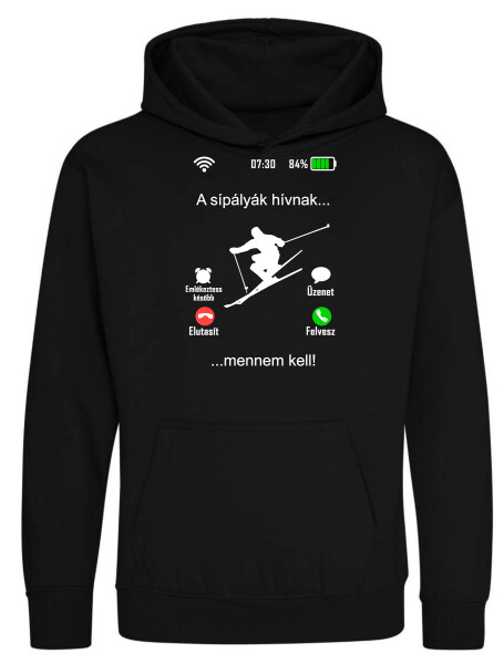 Kapucnis belebújós gyerek pulóver