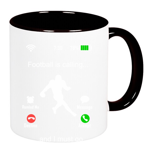 Színes fülű és belsejű bögre