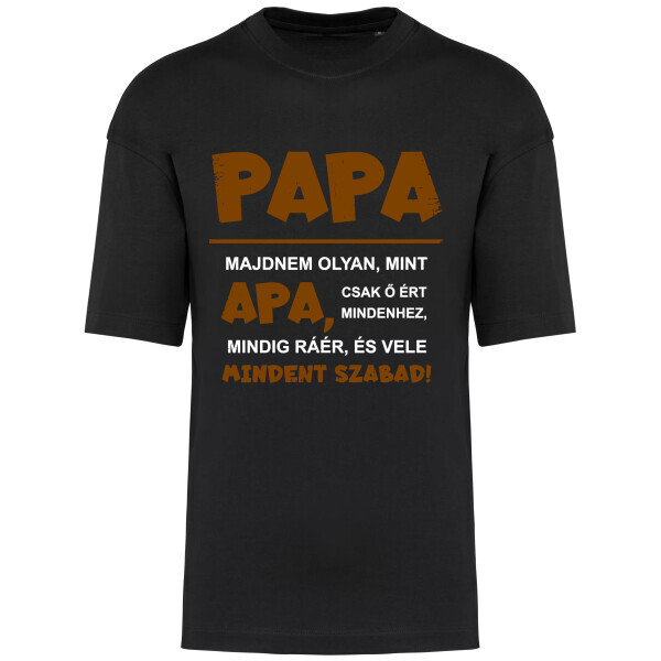 Prémium oversized unisex póló