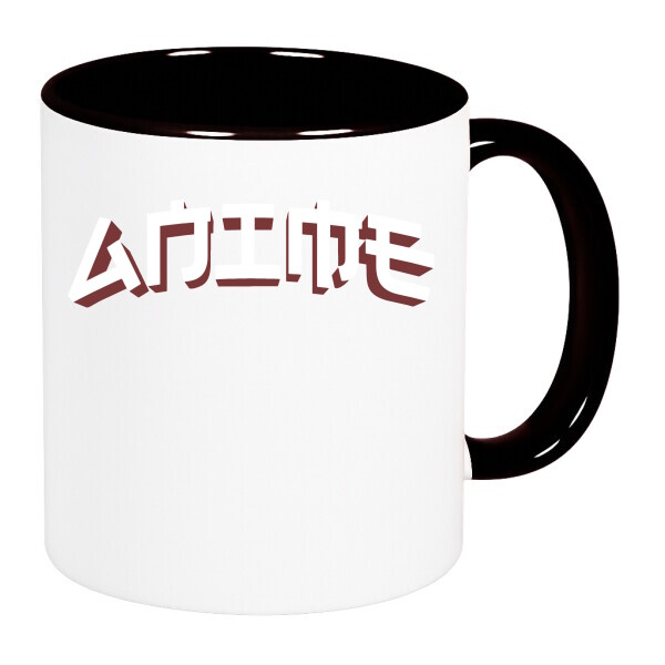 Színes fülű és belsejű bögre