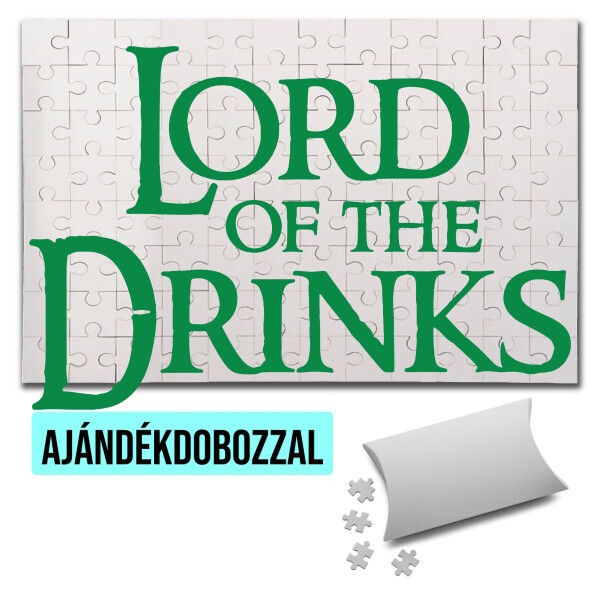 Puzzle - kirakó ajándékdobozzal