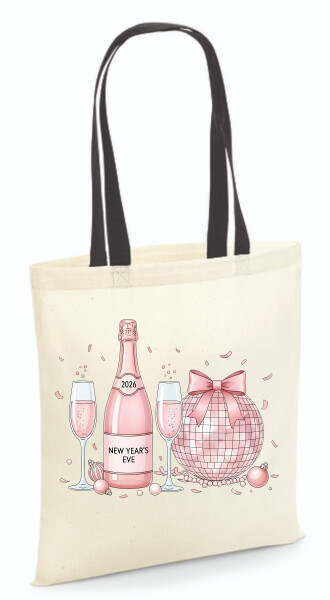 Vászontáska - színes fülű 