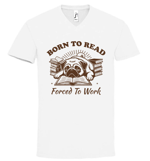 Unisex V nyakú póló