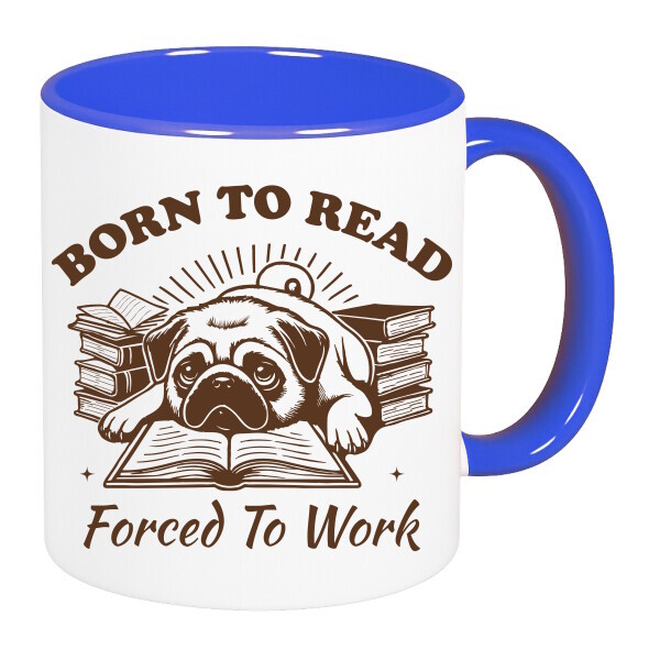 Színes fülű és belsejű bögre