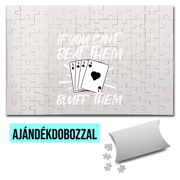 Puzzle - kirakó ajándékdobozzal