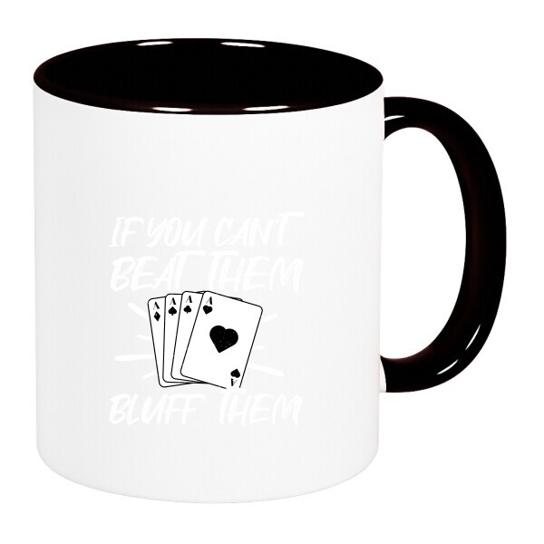 Színes fülű és belsejű bögre