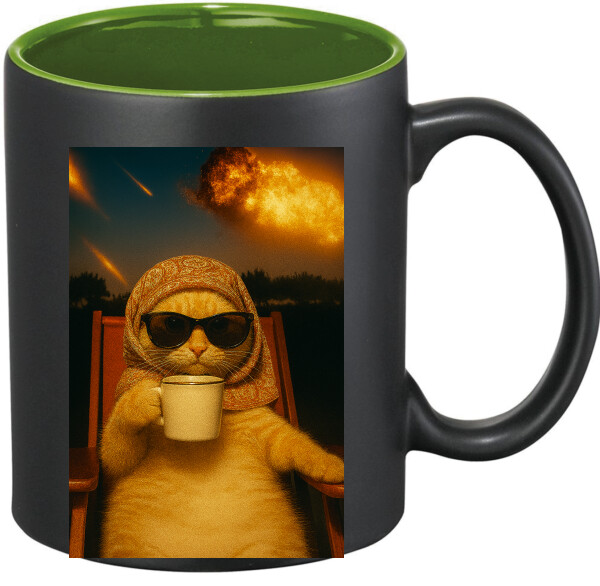 Hőre változó bögre - színes belső