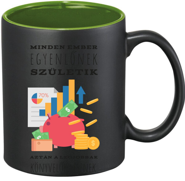 Hőre változó bögre - színes belső