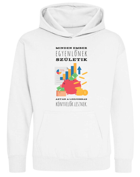 Kapucnis belebújós gyerek pulóver