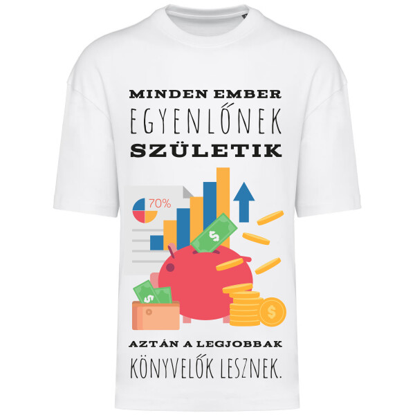 Prémium oversized unisex póló