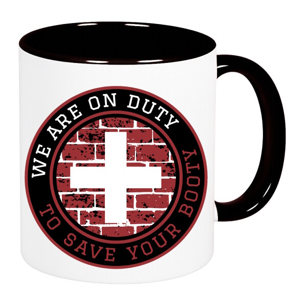 Színes fülű és belsejű bögre