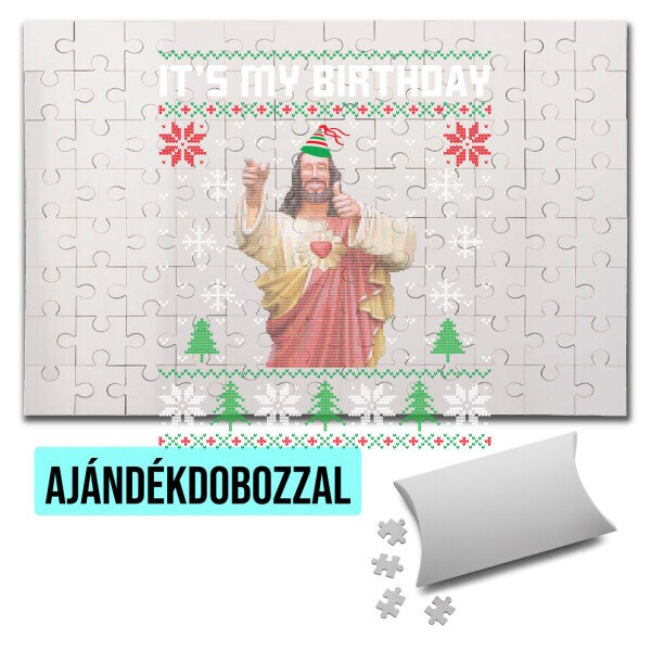 Puzzle - kirakó ajándékdobozzal